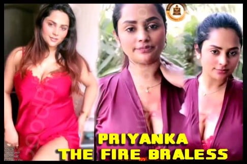 Priyanka The Fire Braless Sexiest South Bhabhi 2022 Watch Online