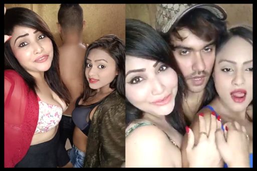 Rajsi Verma ThreeSome 2022 Hot Live Video