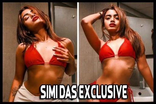 SIMI DAS EXCLUSIVE LATEST VIDEO IN 🔥 LINGERIE