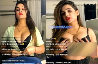 Sassy Poonam Yesterday Night Live 2022 Paid App Video