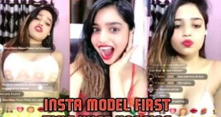 Insta Model First Time Huge 2022 Hanging Boobs Live with Full Face