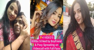 Horny Desi Girl & Boobs Saked by Boyfriend with Full Face