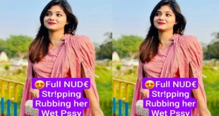 Famous Insta Girl Most Demanded Viral Video – Str!pping Fully Nude Playing with her Boobs