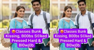 Horny College Couples – Classes Bunk Enjoying Boobs Pressed – Sucked K!ssing – Pssy Fngring Blowjob