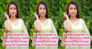Famous Instagram Influencer – Most Exclusive Premium Live – Stripping Full Nude