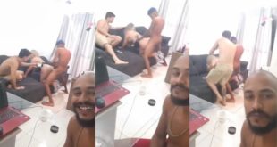 Prostitute Getting Fucked By Three Friends