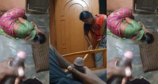 Tharki Guy Flash His Dick Infront Of Maid