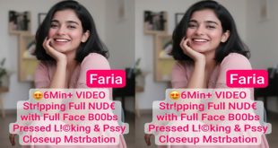 Petite Tiktoker Faria Most Exclusive – Nude with Full Face Boobs Pressed