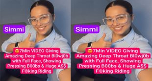 Simmi Beautiful Nri Giving Blowjob – Huge Ass Fucking Riding