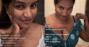 Mallu Makeup Artist Reshma Premium Live – Bra Removed