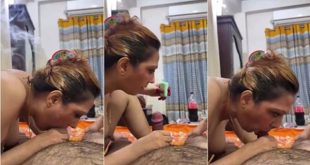 Sexy Milf Bhabi Sucking Dick