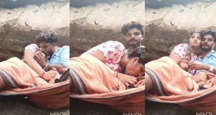 Tamil Beautiful Couple Blowjob – In Hidden Place Record