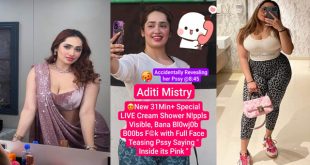 Aditi Mistry Banana BJ Fuck – Accidentally Revealing Her Pink Pussy