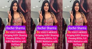 Rachel Sharma Paid App Stripping – Nude Showing Pressing Boobs