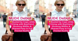 Suepr Debut gets Busted by Cops Fucking with Boyfriend Full Frontal Nud!ty
