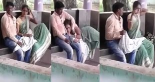 Public Place Park Hot Aunty Viral Scandal Video