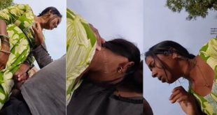Desi Couple Outdoor Having Fun Clear Hindi Talking