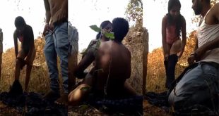 Valentine’s Day College Girl Rides Cock In The Forest