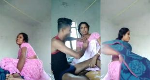 Brother-in-law fucks thick saree wearing sister-in-law
