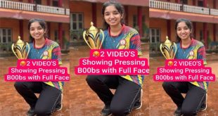Champion Girl Latest Viral Showing Pressing with Full Face