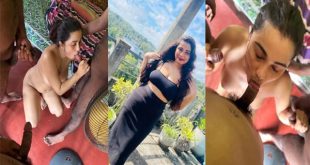 Gorgeous Lankan Wife Having 4some with Her Husbands Friends