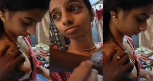 Mallu Cute Innocent Aunty Boobs Pressing by Electrician