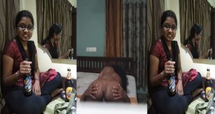 Tamil Drunk Girl Self Recorded and Fucked by Lover