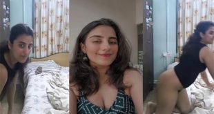 Sexy GF Making Video For Lover