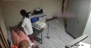Tamil Aunty To Nurse Applying Cream On Her Leg CCTV Cam