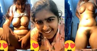 Beautiful Tamil Girl Showing Fingering Her Pussy