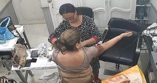 Hot Rich Bhabi Changing parlour Captured In CCTV