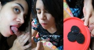 Sister Giving Blowjob And Cream Biscuit Cum In