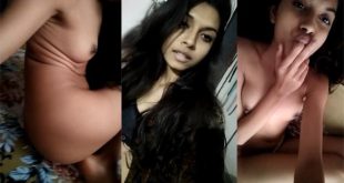 Indian Superhot Desi Girlfriend Selfshot For Boyfriend