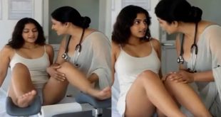 Hot Patient and Lady Doctor Lesbian Porn
