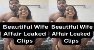 Beautiful Wife Affair Giving Deepthroat Blowjob In Bathroom And Having Fun