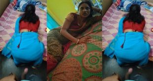 Mom Using Her Phone Bending Over Her Bed Son Behind Cock
