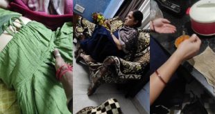 Son Groping his mom’s boobs while she is sleeping Porn