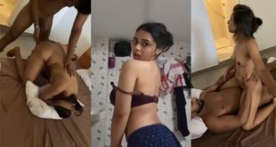 Tamil Teen Babe Teasing Showing & Threesome Fucking