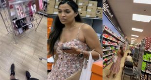 Bhabhi On Shoe Store & Market Upskirt Secretly Recorded
