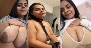 Horny Indian Babe Playing Boobs Showing Naked