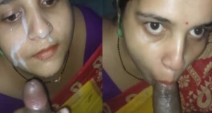 Sexy Bengali Bhabhi Deep Blowjob And Cumshot On Face New Update