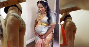 Telugu Pregnant Dusky Wife Peeing Bathroom Cam Video Viral