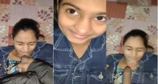 Cute Punjabi Girl Taking Cum On Face