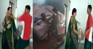 Horny Bhabi with Devar Hand job Ass Dance & Husband Pounding