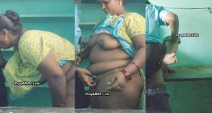 Milf Mousi Ji Ka bada boobs pel ke khade khade nikal gaya